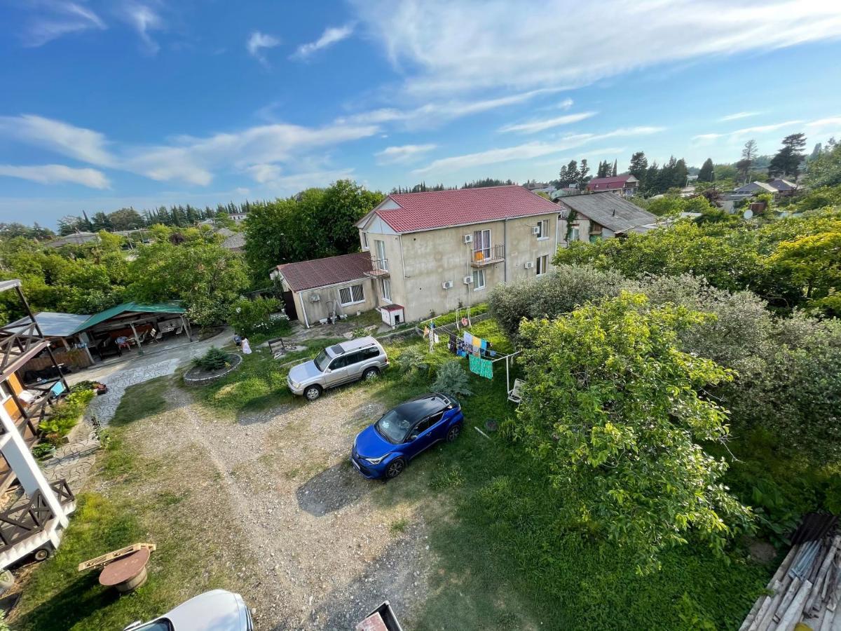 Шале У Моря Tsandrypsh Exteriér fotografie
